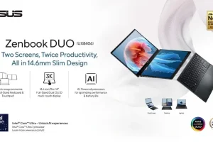 ASUS Zenbook DUO, Laptop Dual-Screen OLED Terbaik di Dunia